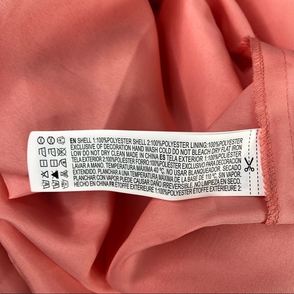 To The Max Pink Ombré Pleated Halter Maxi Dress 6 - Picture 6 of 7